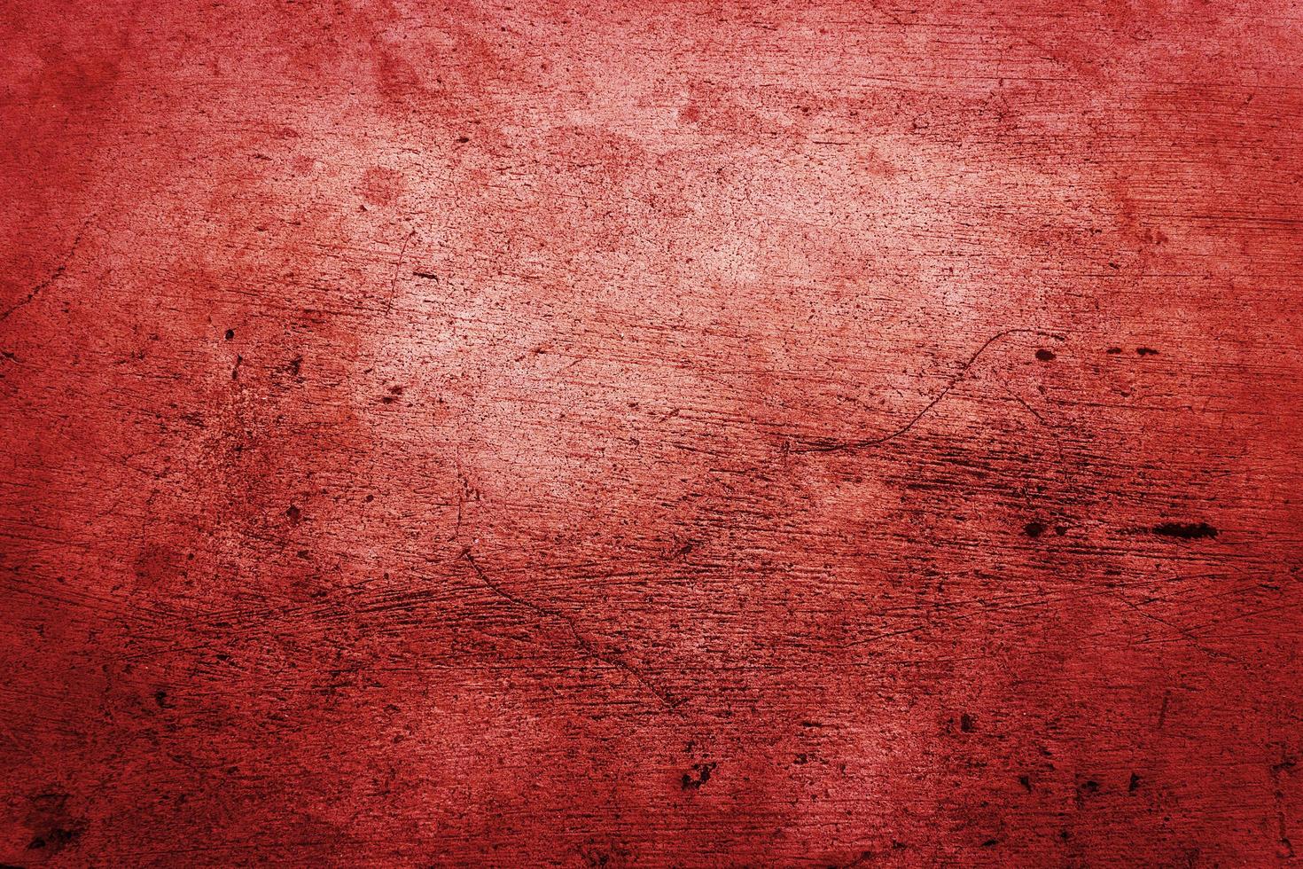 Red concrete or cement wall for texture or background photo