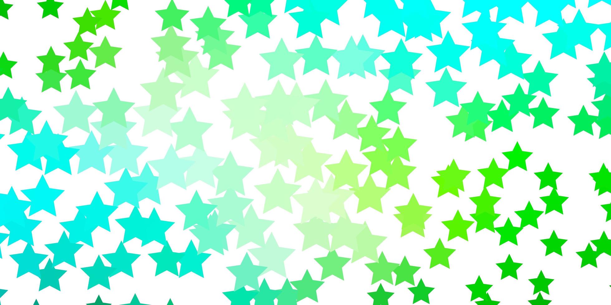 Light Blue, Yellow vector layout with bright stars.