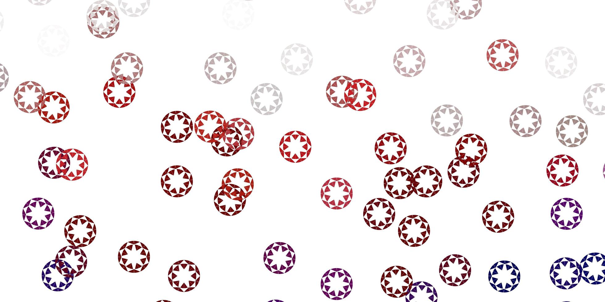 Light red vector pattern with spheres.