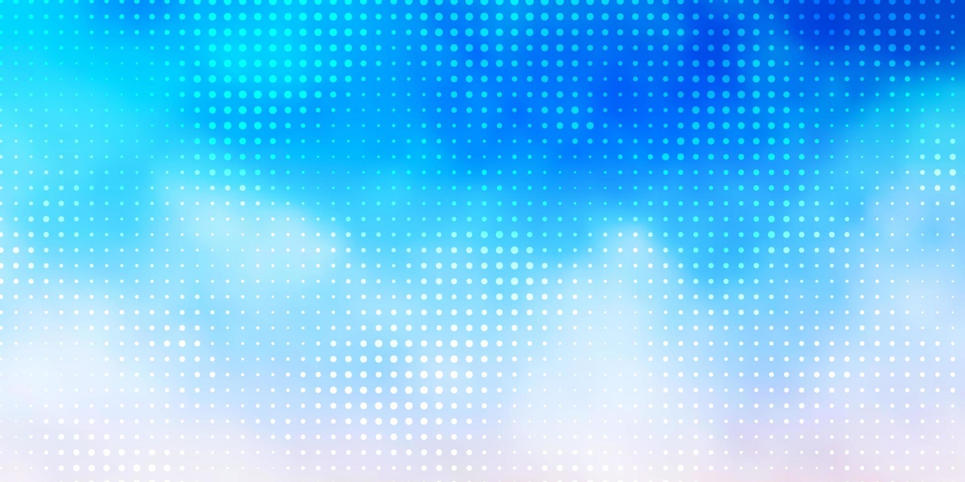 Light Blue, Yellow vector background with spots.