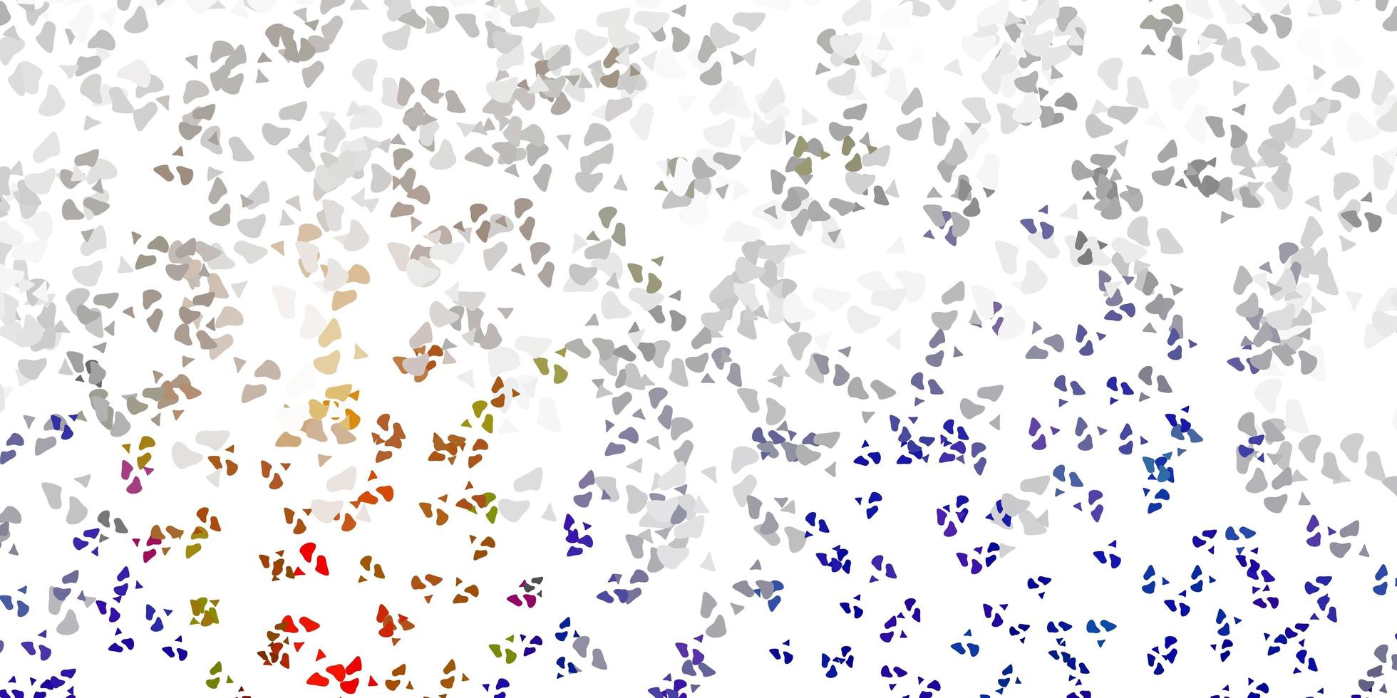 Light yellow vector pattern with abstract shapes.