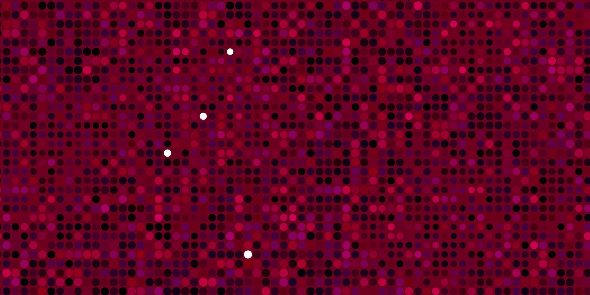 Dark Purple vector layout with circle shapes.