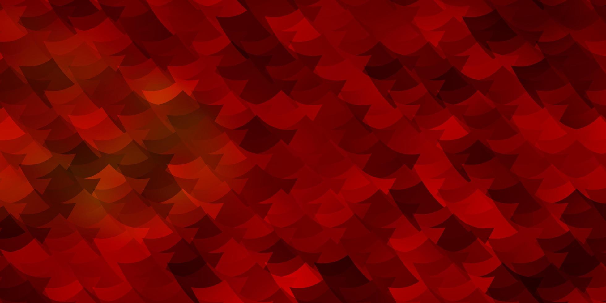 Light Red, Yellow vector backdrop with rectangles.