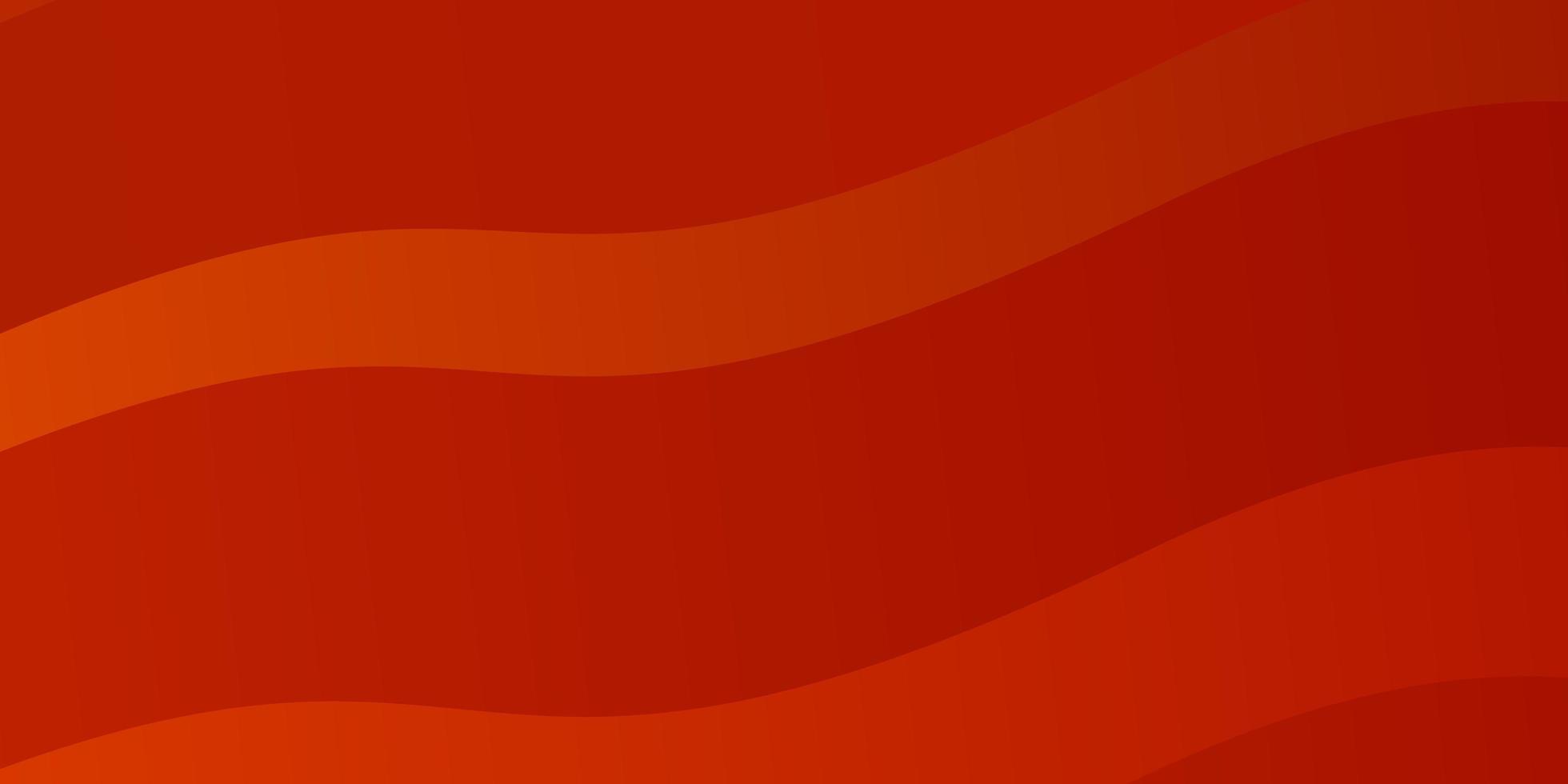 Light Orange vector background with curves.