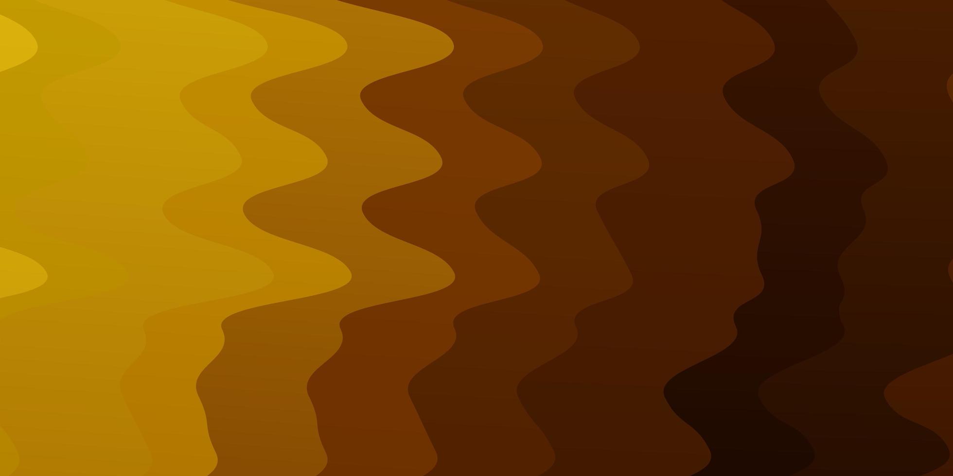 Dark Orange vector texture with circular arc.