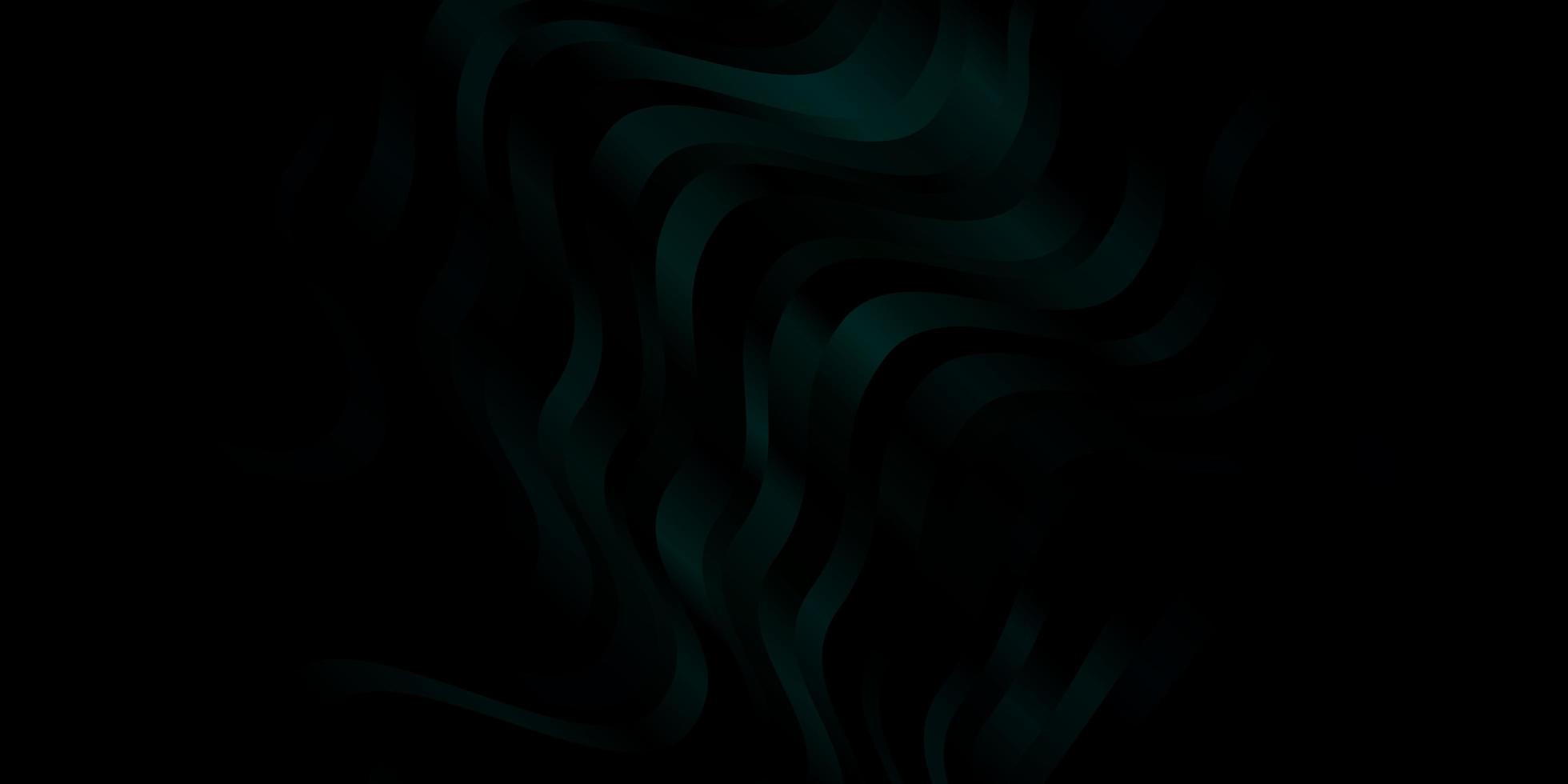 Dark Green vector layout with wry lines.