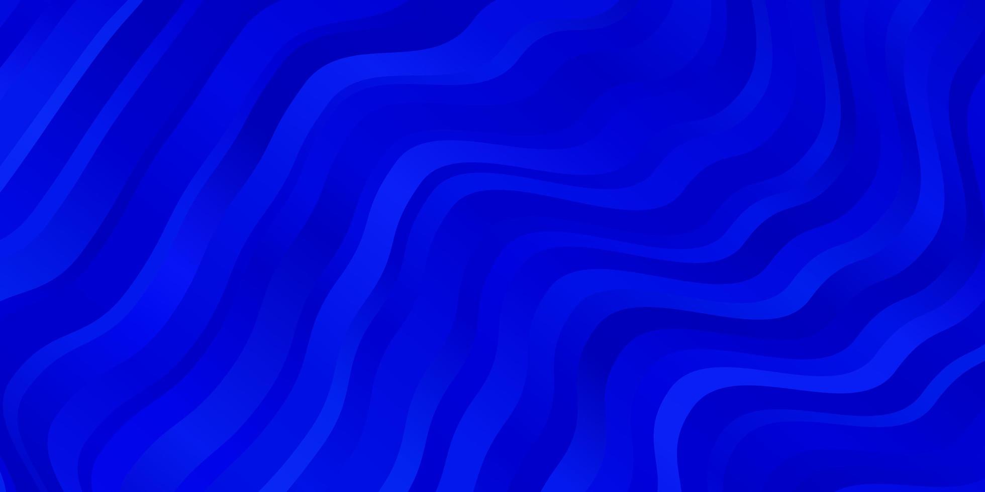Light Pink, Blue vector template with curves.