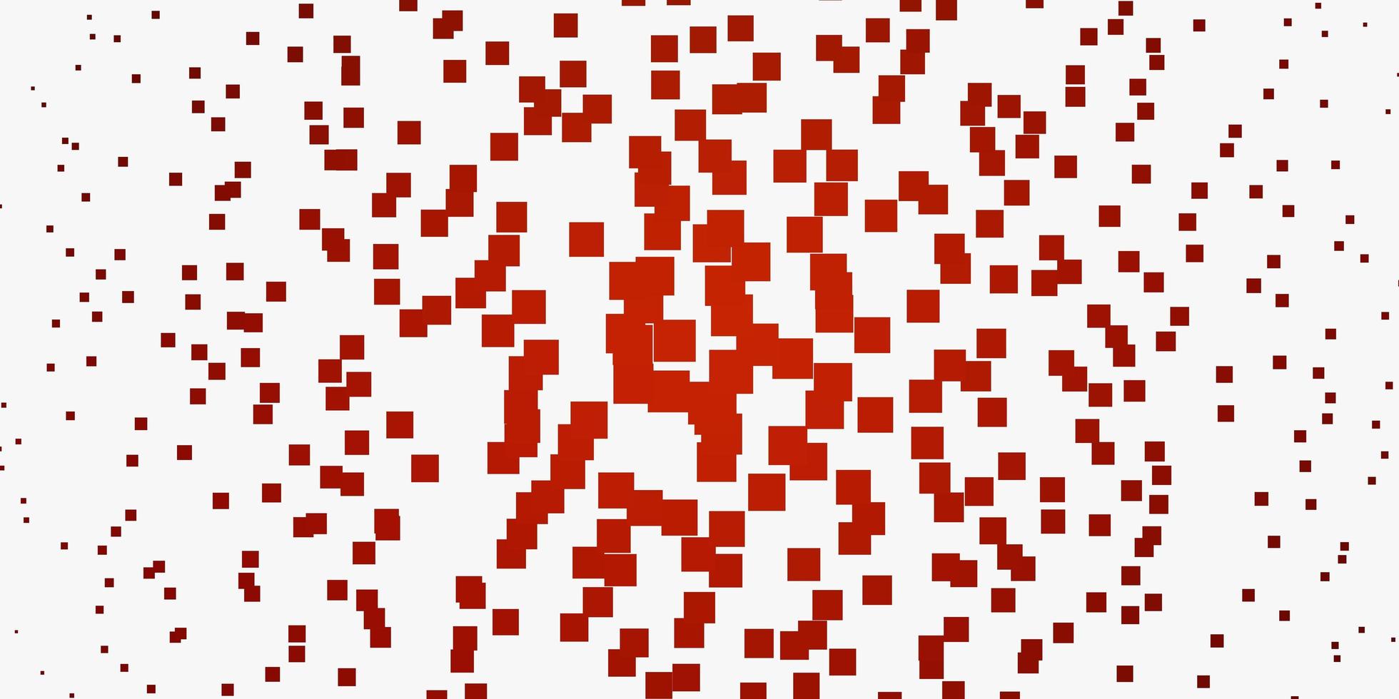 Light Red, Yellow vector backdrop with rectangles.