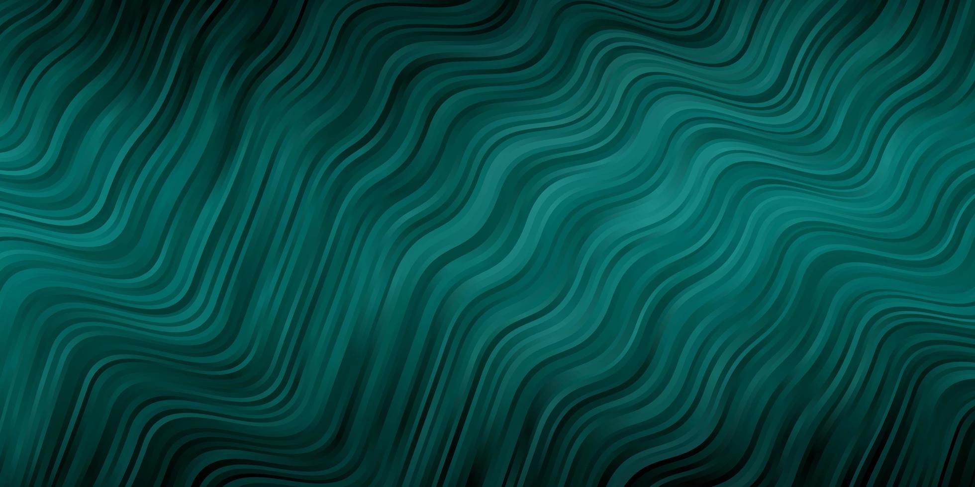 Dark Green vector layout with wry lines.