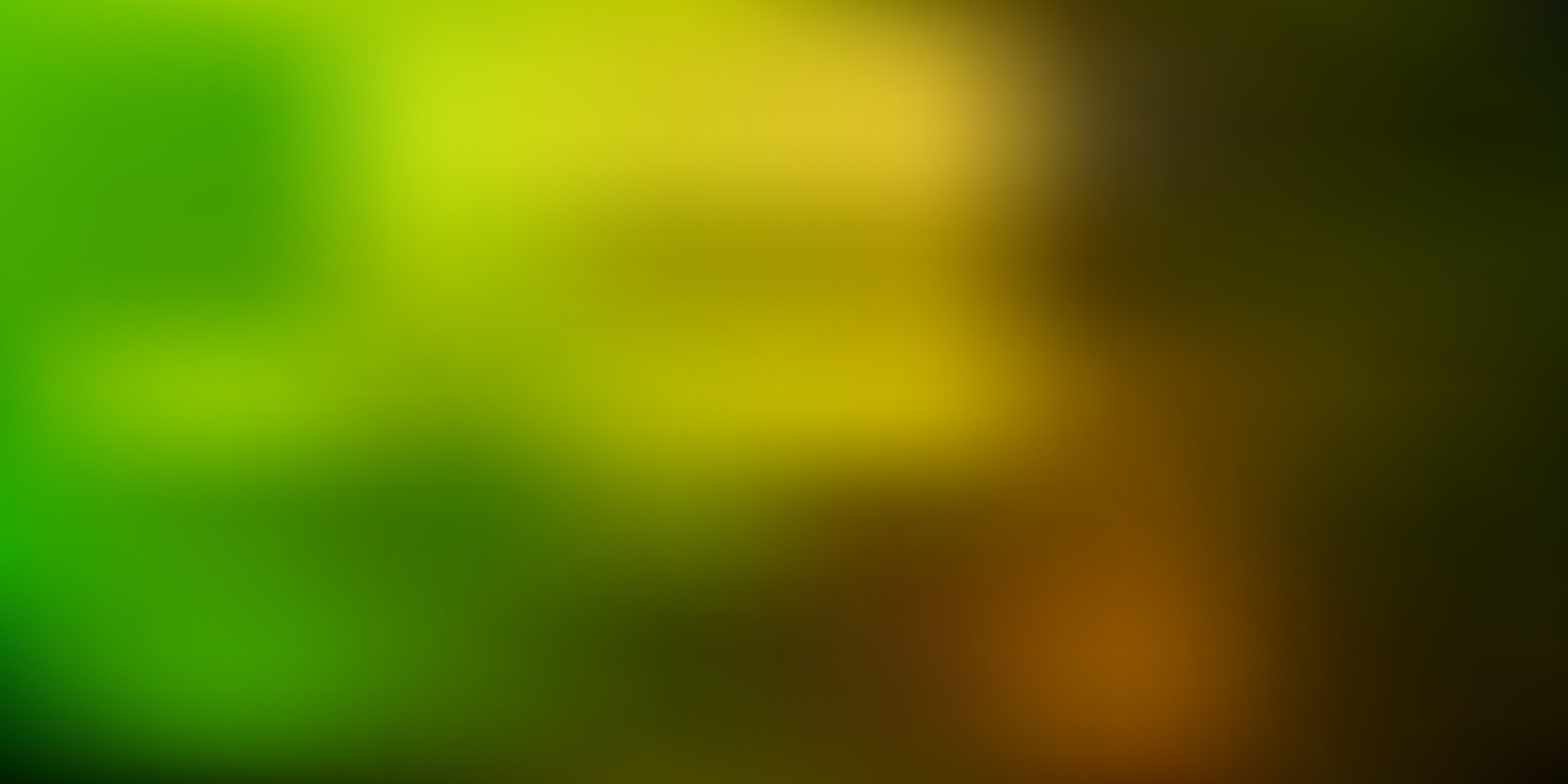 Dark green, yellow vector blurred background. 1949743 Vector Art at Vecteezy