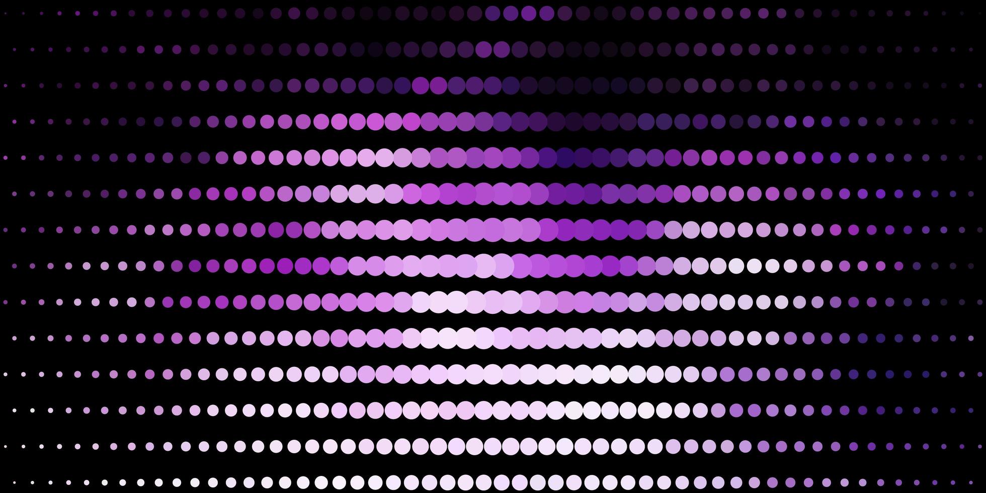 Light Purple vector backdrop with circles.