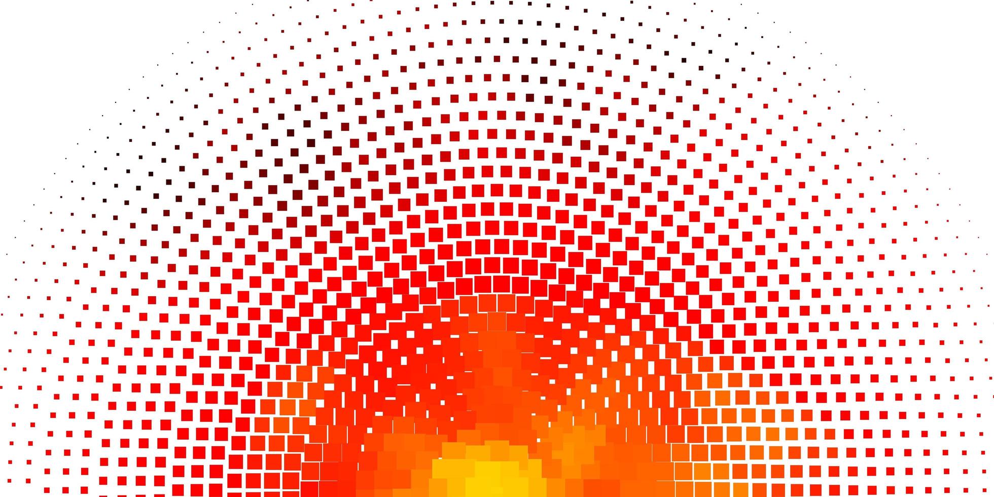 Light Red, Yellow vector backdrop with rectangles.