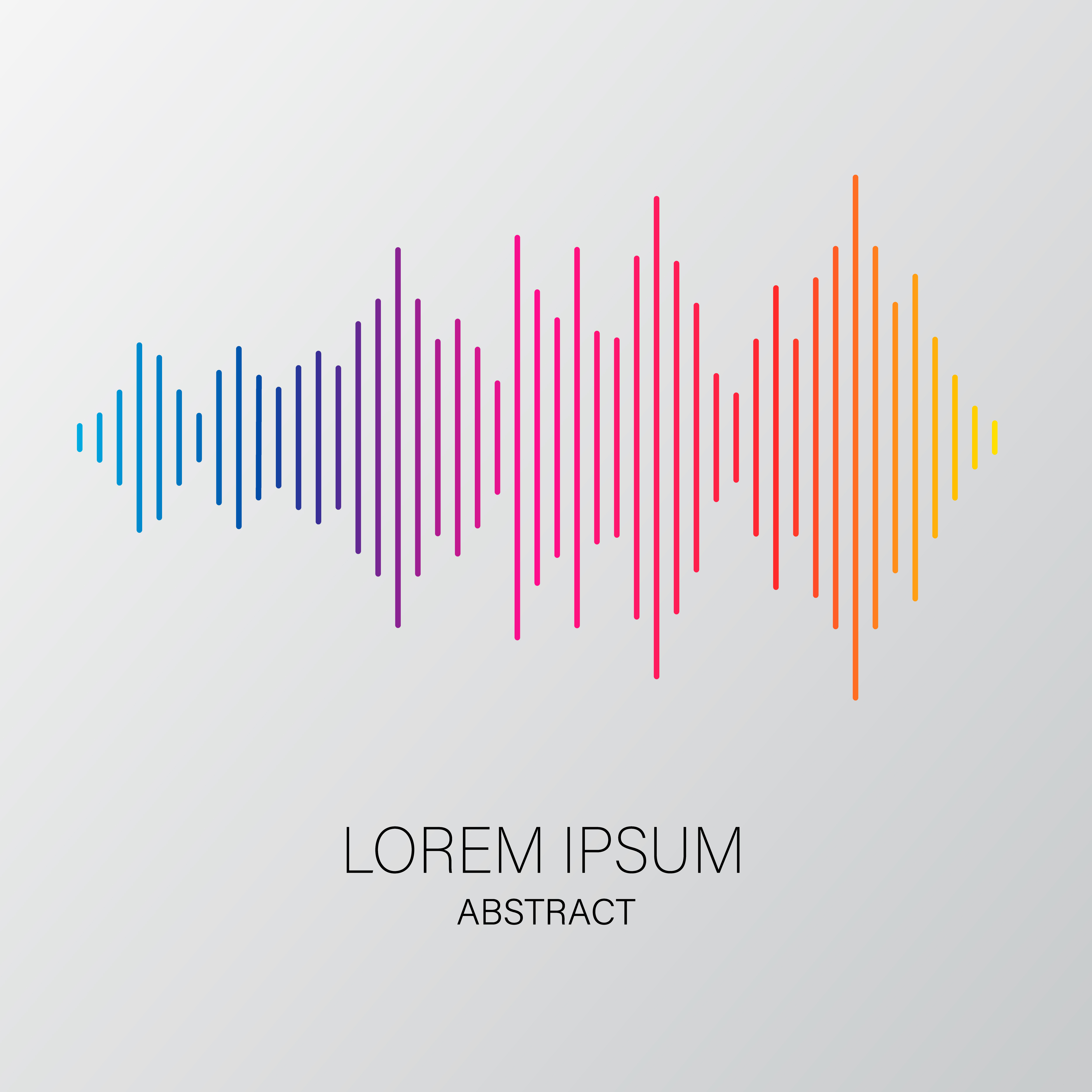 Sound wave equalizer suitable for poster 1950008 Vector Art at Vecteezy