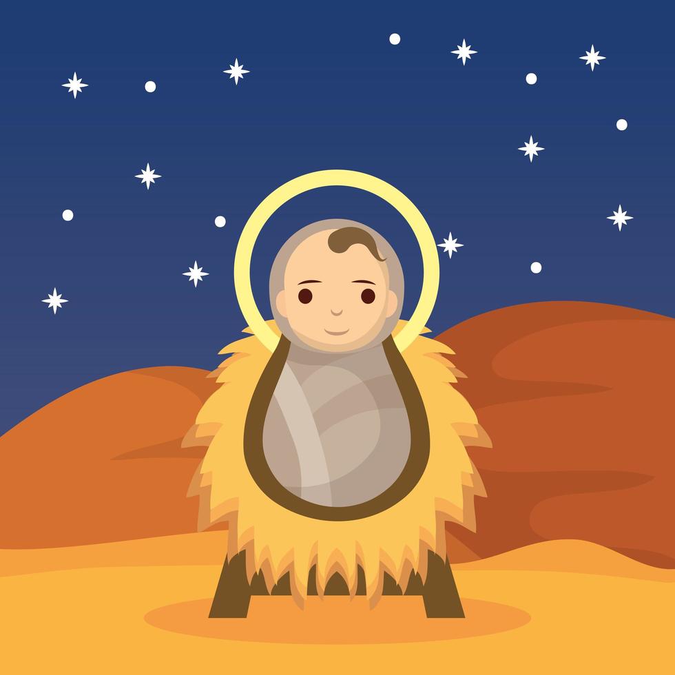 epifanía de jesús vector