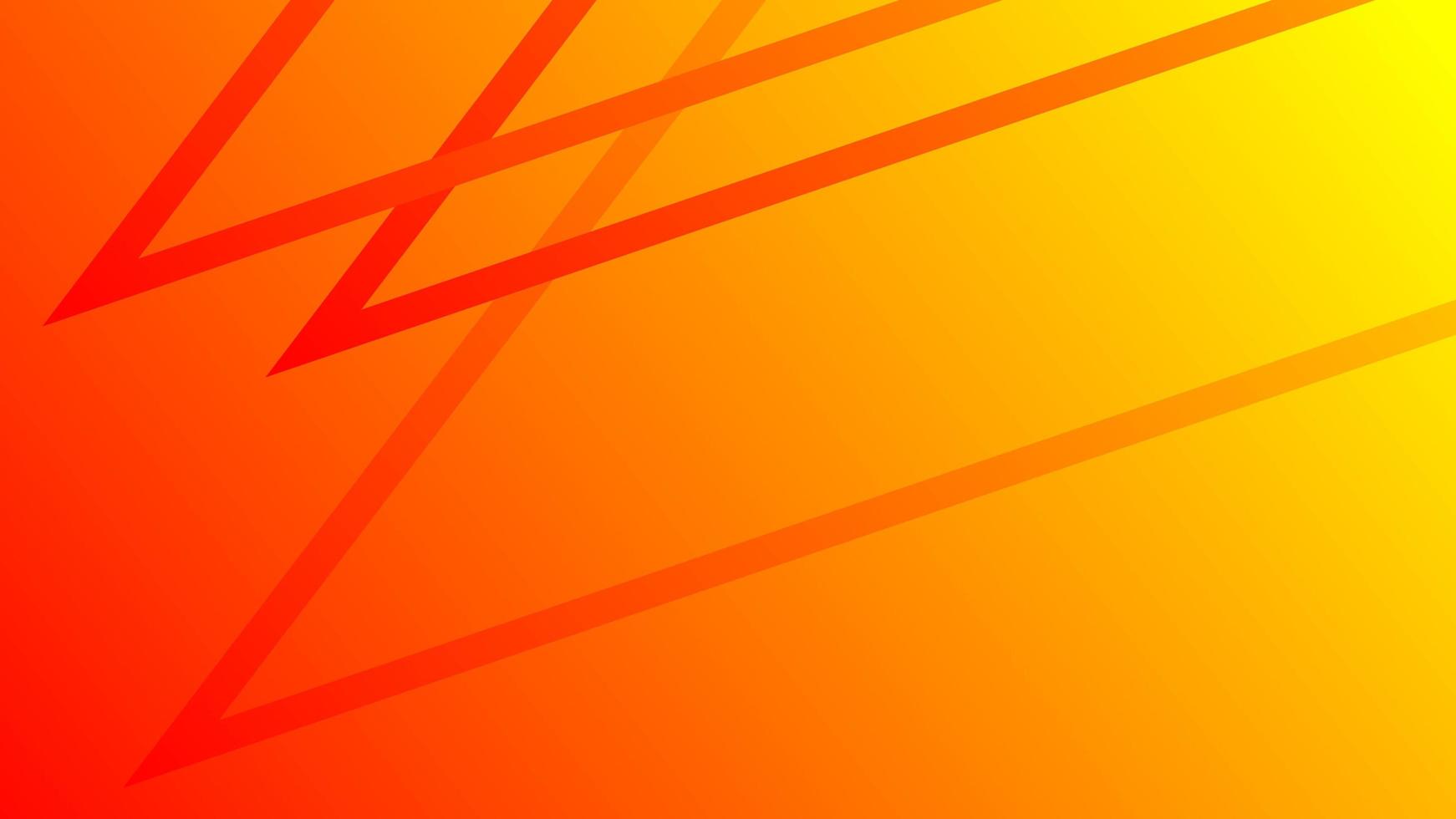 Abstract background of orange lines vector