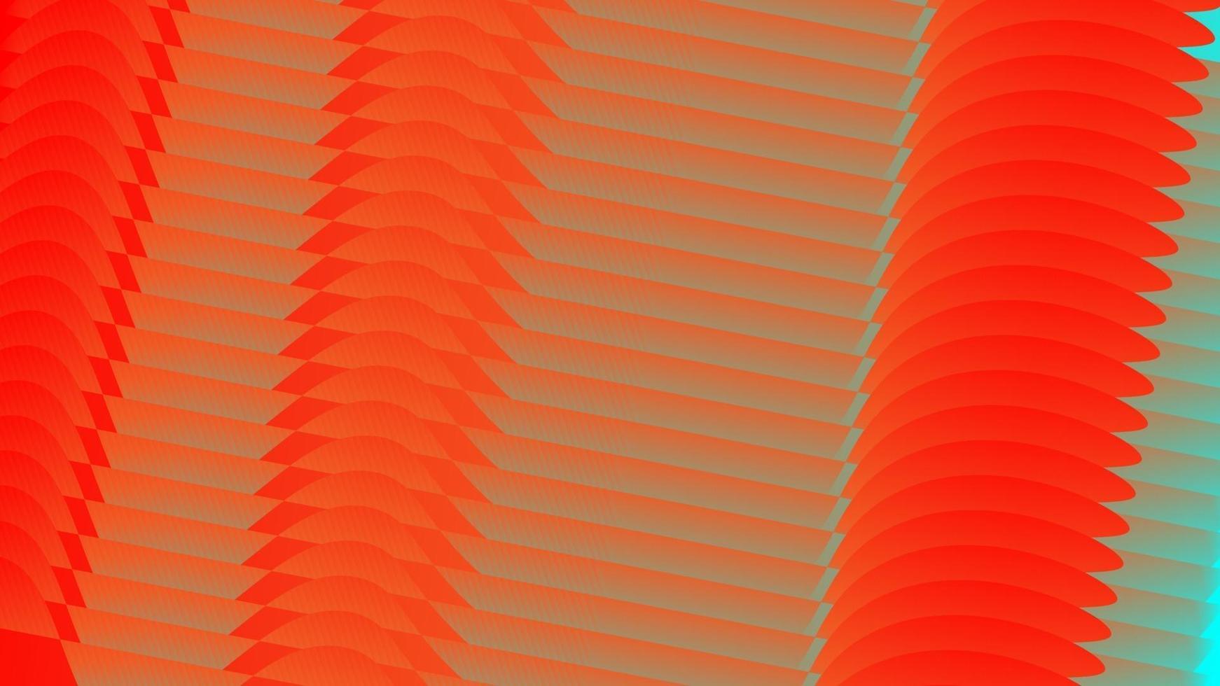Abstract background of regular diagonal pattern with blue orange color vector