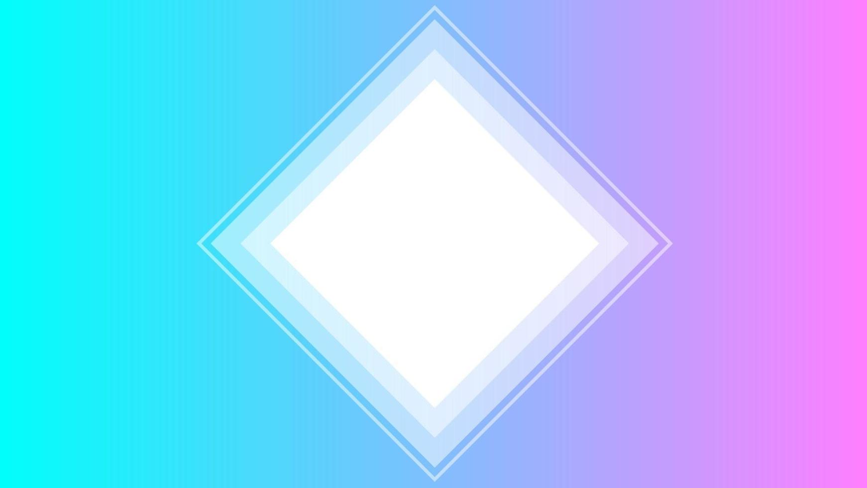 Pastel color background with white polygon vector