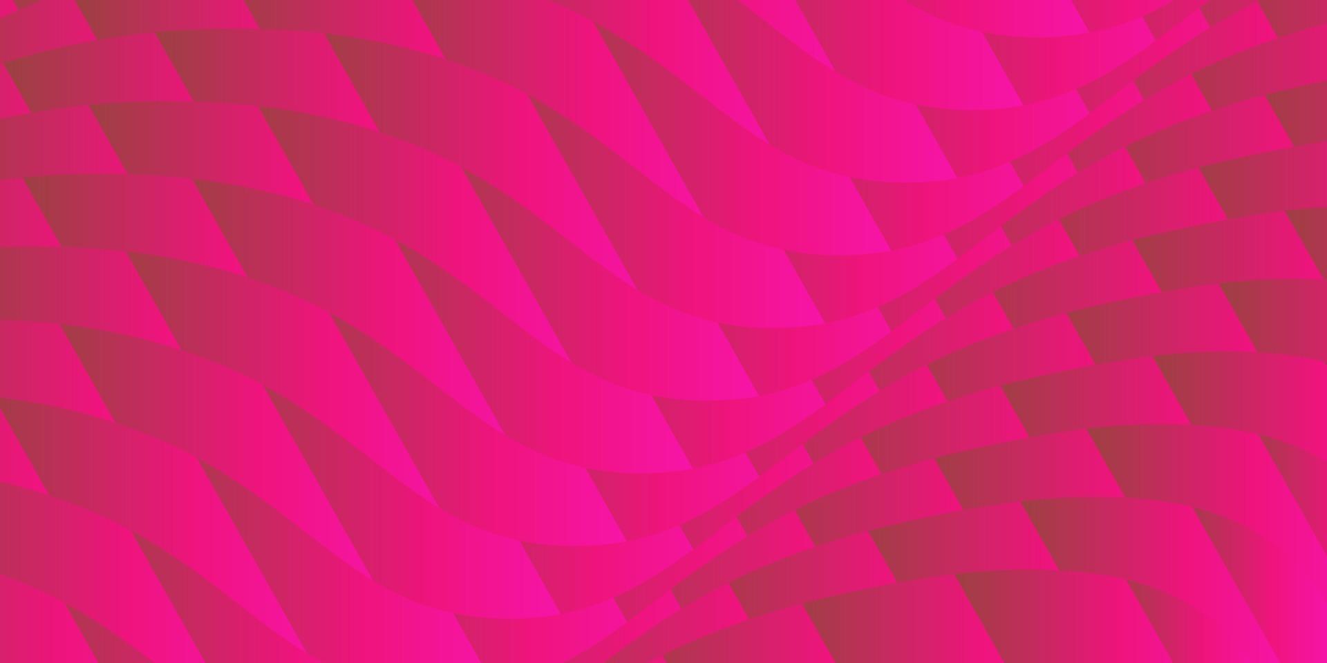 fondo abstracto onda cuadrada rosa vector