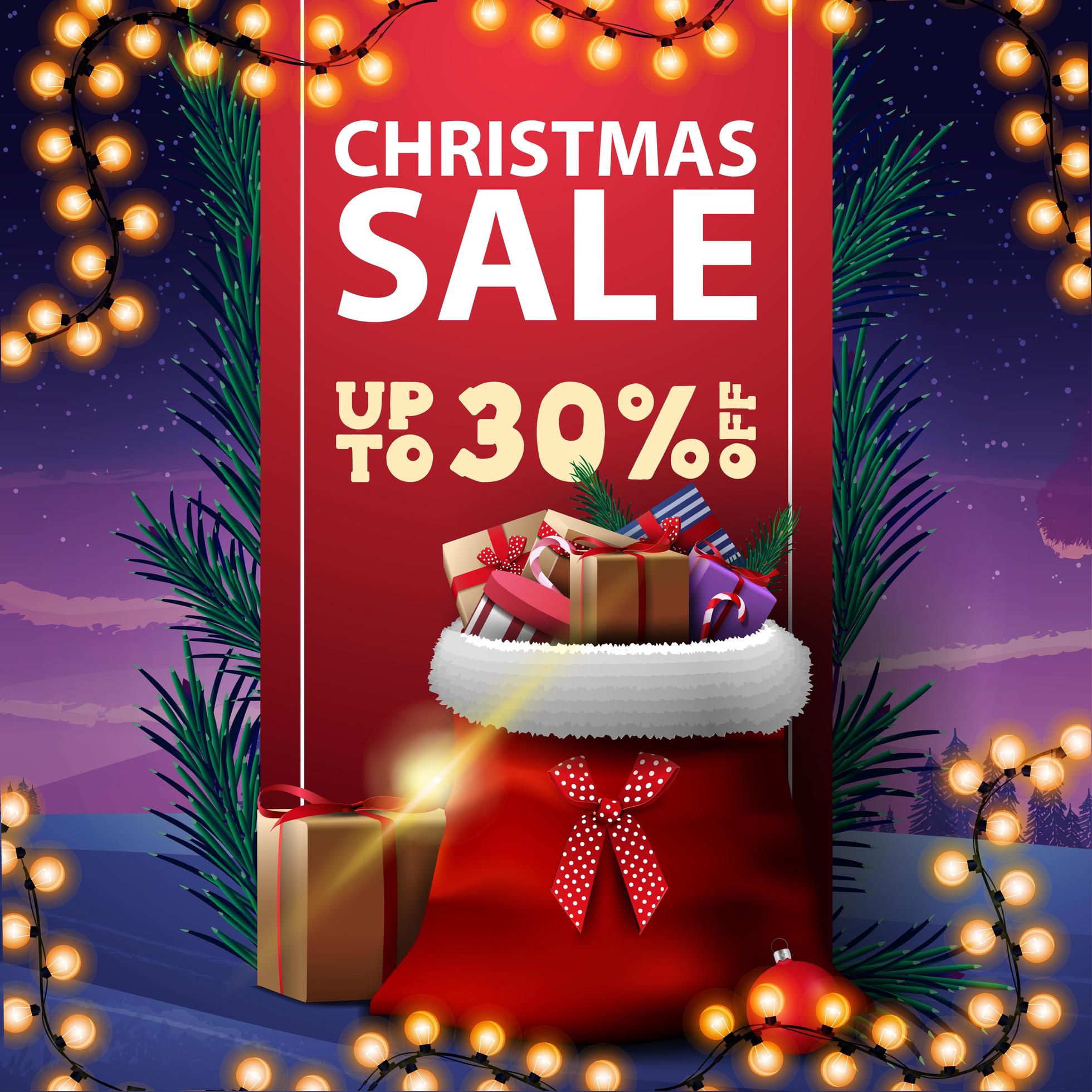 christmas-sale-up-to-30-off-discount-banner-with-red-vertical-ribbon