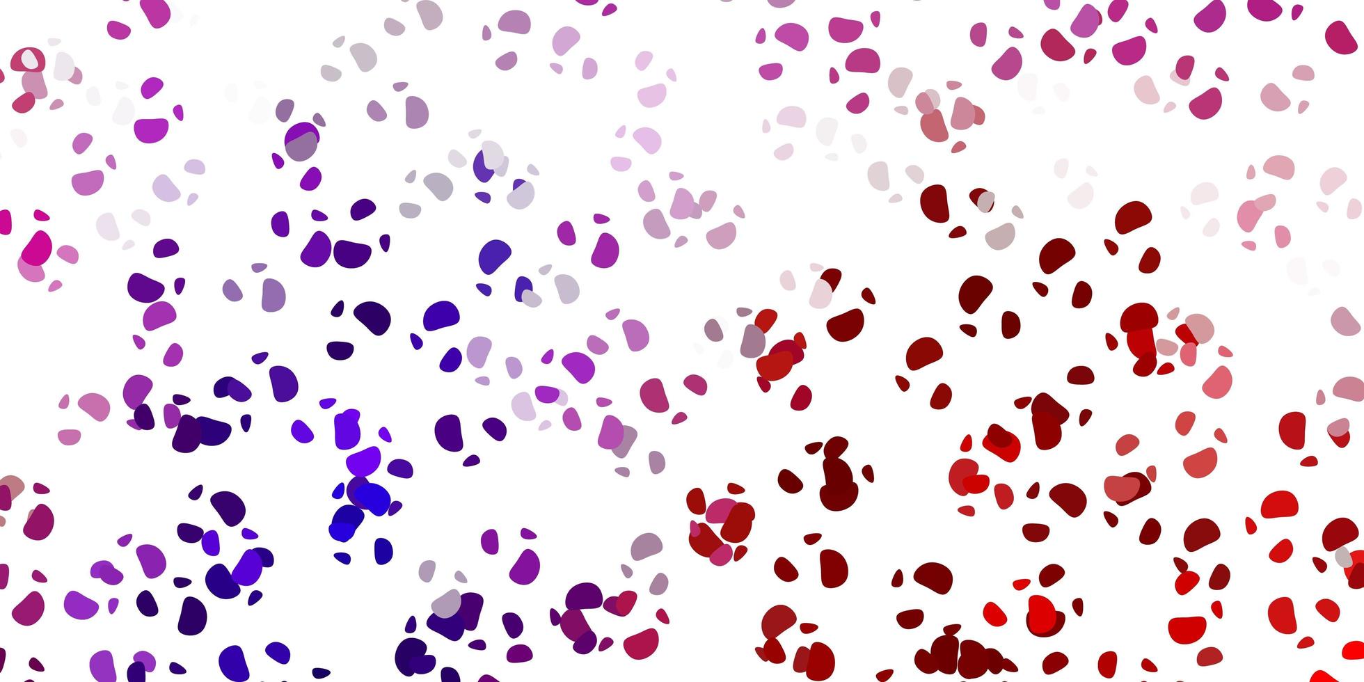 Light pink, yellow vector pattern with abstract shapes.