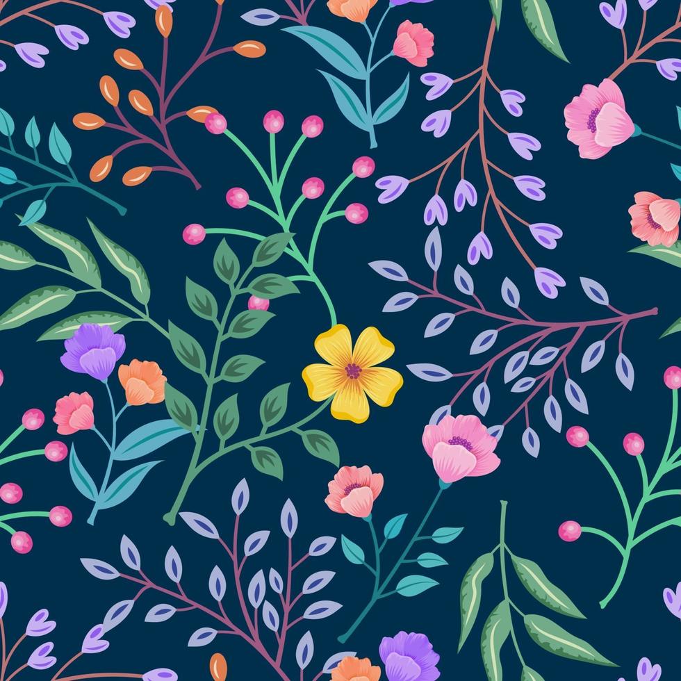 Floral seamless pattern. vector