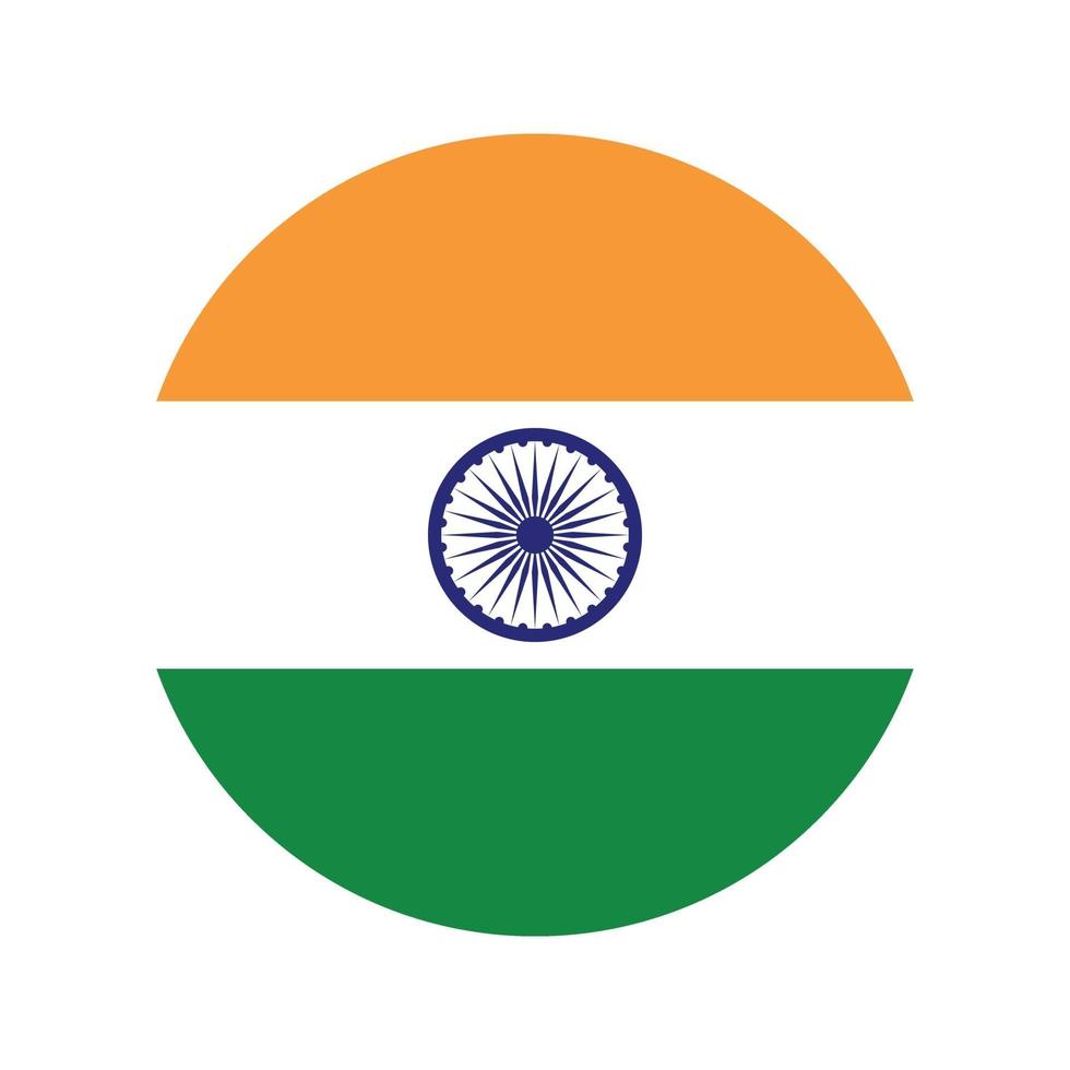 bandera india vector