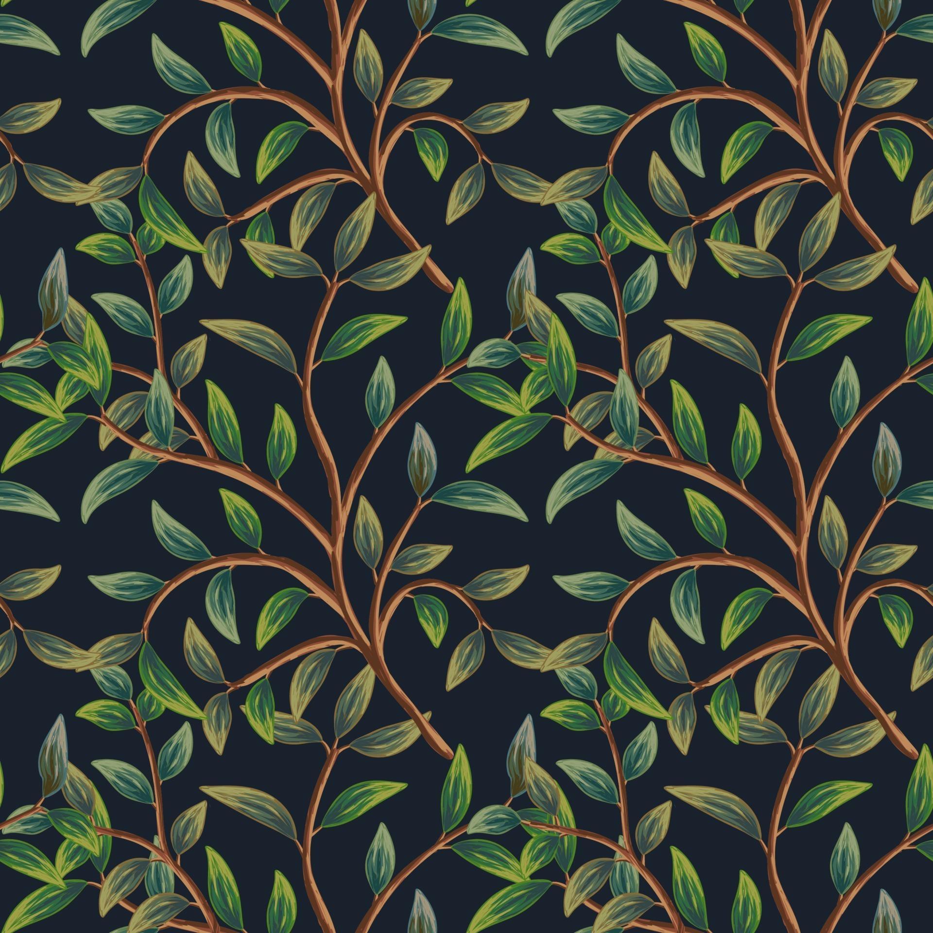 Tree Branches Seamless Pattern. 1952940 Vector Art at Vecteezy