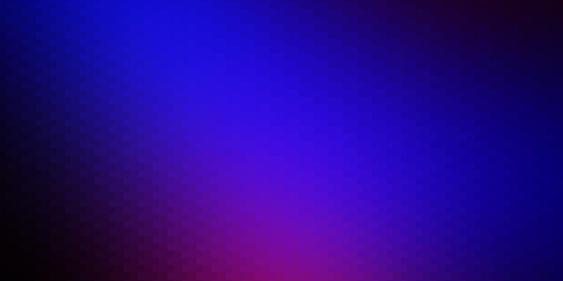 Dark Blue, Red vector background with rectangles.