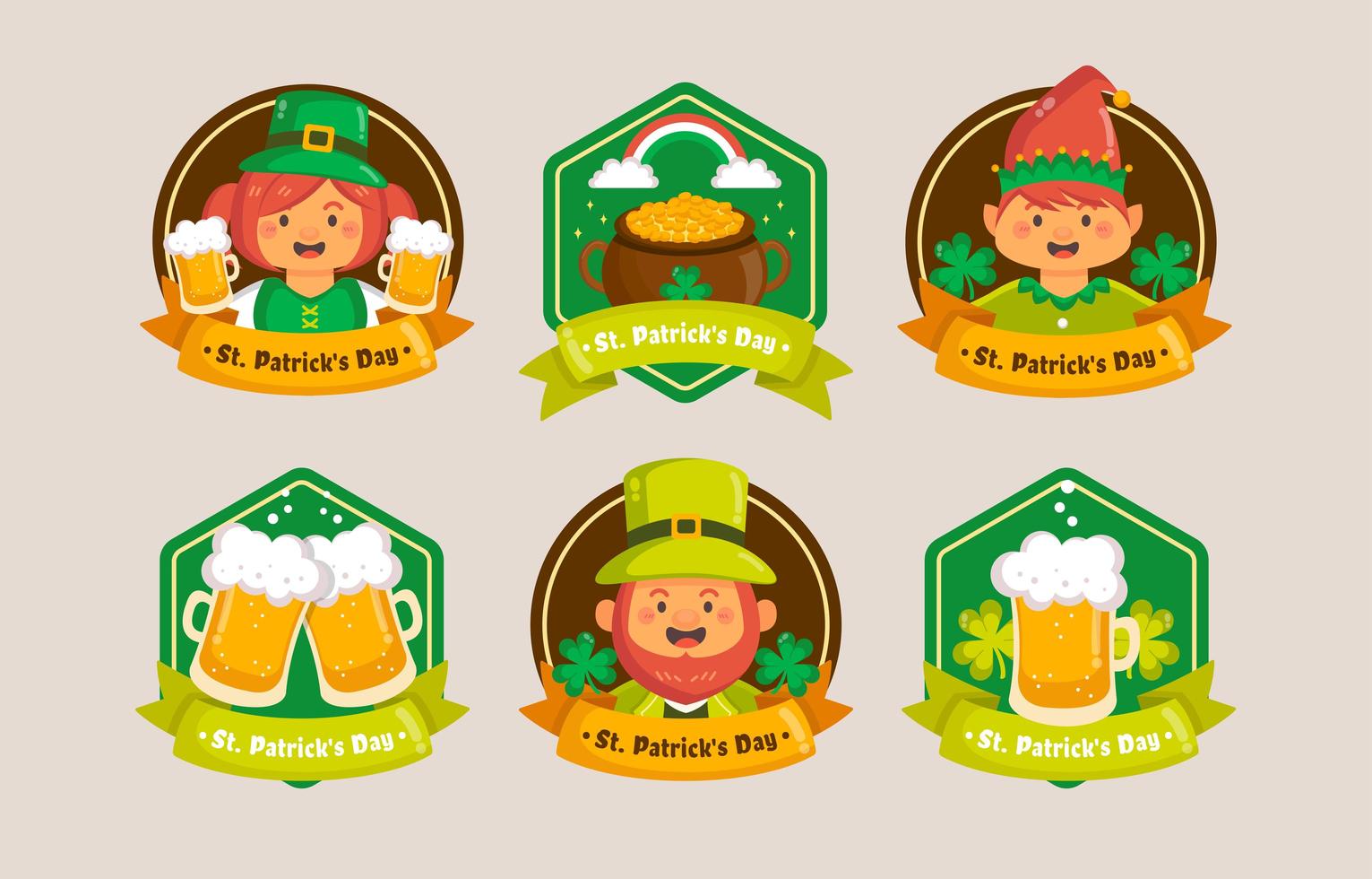 St. Patrick's Day Big Celebration vector