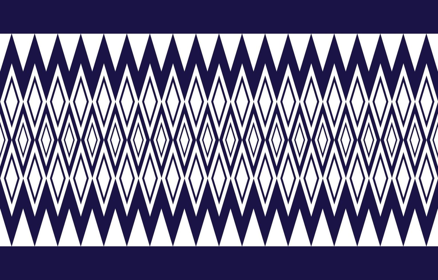 Geometric ethnic pattern vector