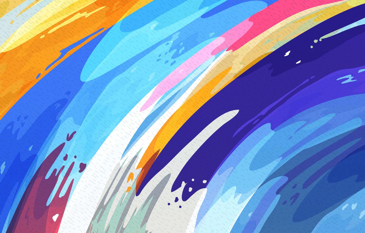 Colorful fine Art Abstract Background vector