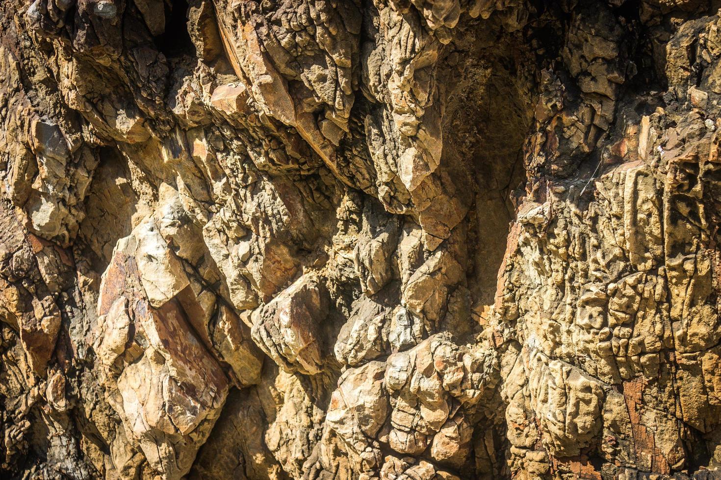 superficie de la roca para textura o fondo foto