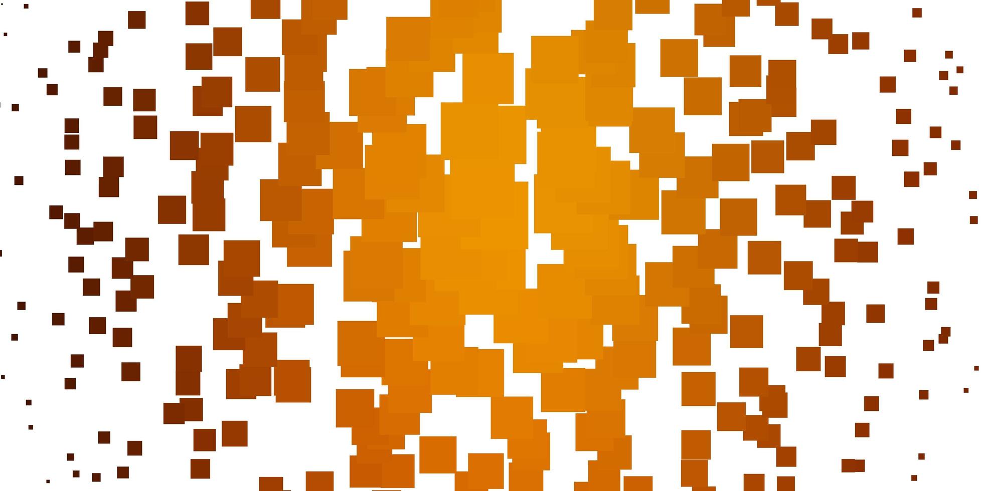 Light Orange vector background in polygonal style.
