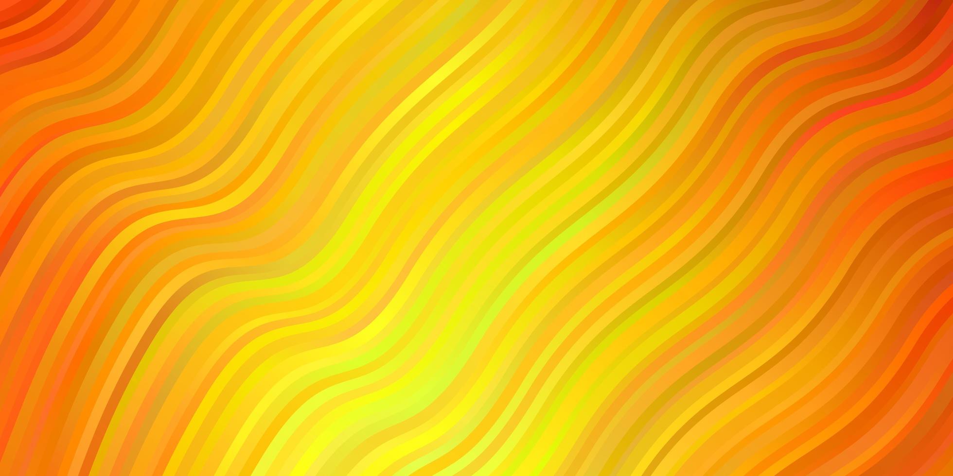 Light Orange vector background with wry lines.