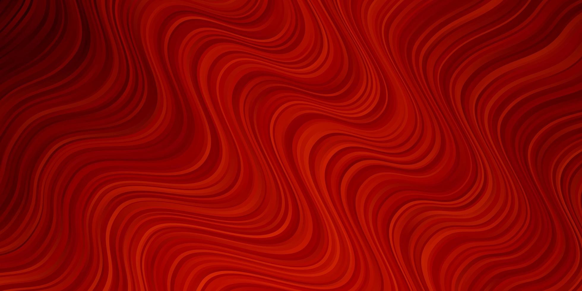 Light Orange vector background with wry lines.