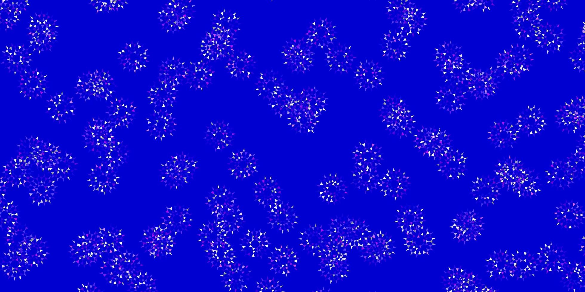 ilustraciones naturales de vector azul claro, rojo con flores.