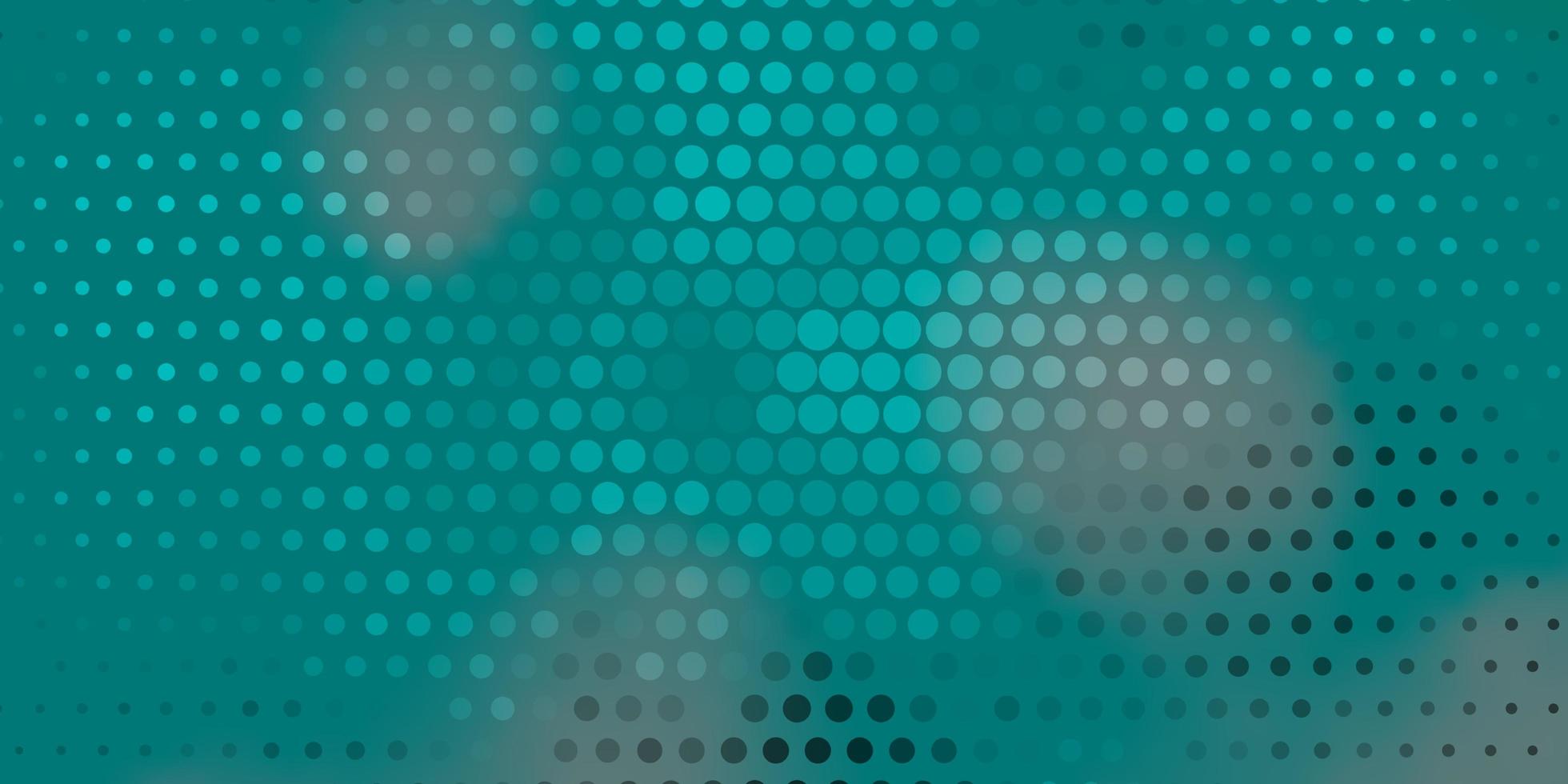 Light Blue, Green vector backdrop with dots.