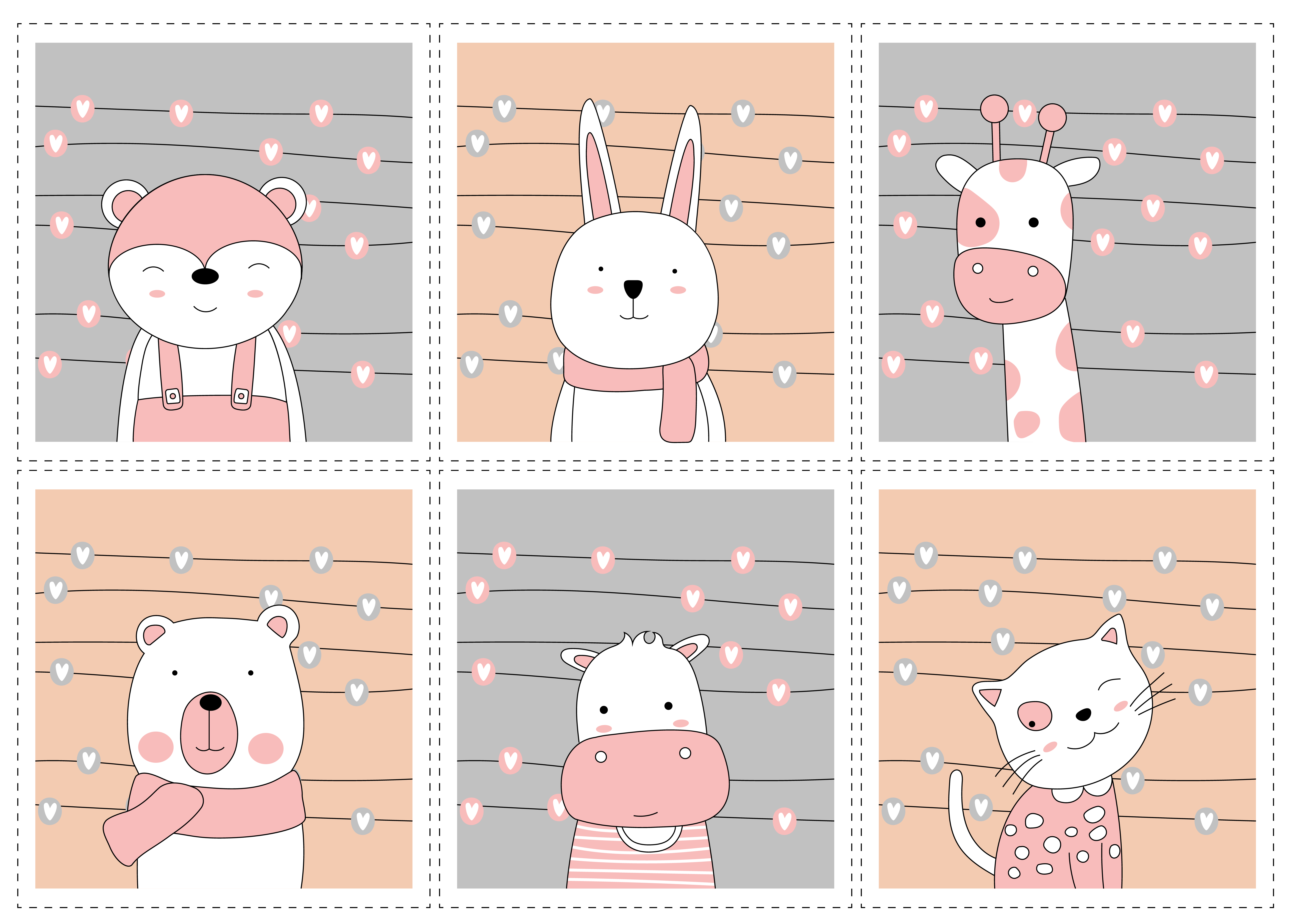 Cute Baby Animals Cartoon Sketch Animal Style Vector Art At Vecteezy Cute Baby Animals Cartoon Sketch Animal Style Vector Art At Vecteezy