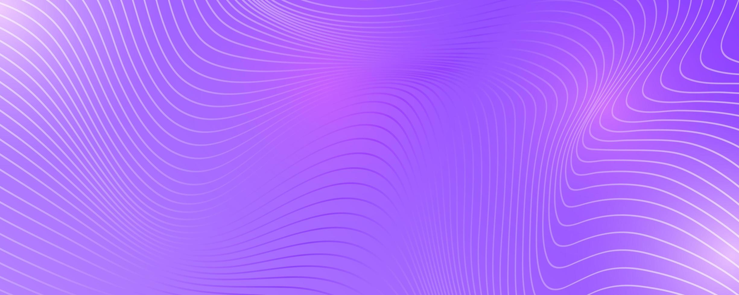 Tech background with abstract wave lines. vector