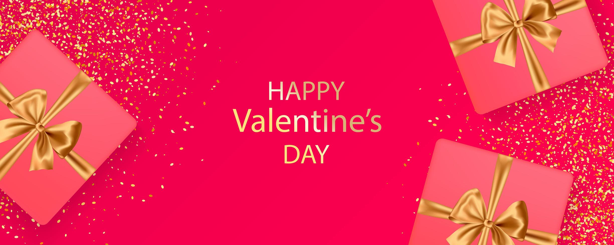 Valentine's day card concept. Romantic background. vector