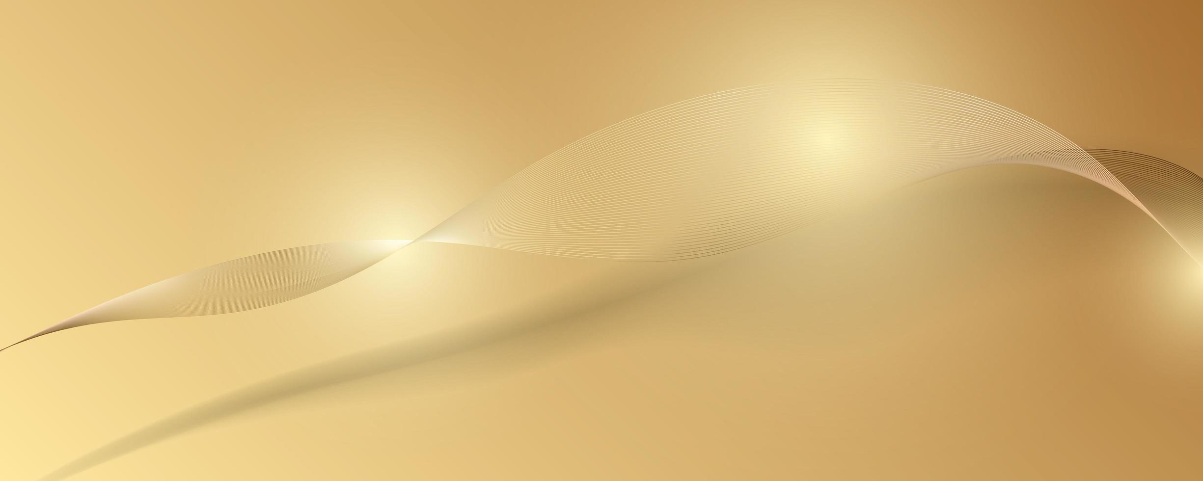 Fondo de lujo de oro abstracto. ilustración vectorial vector