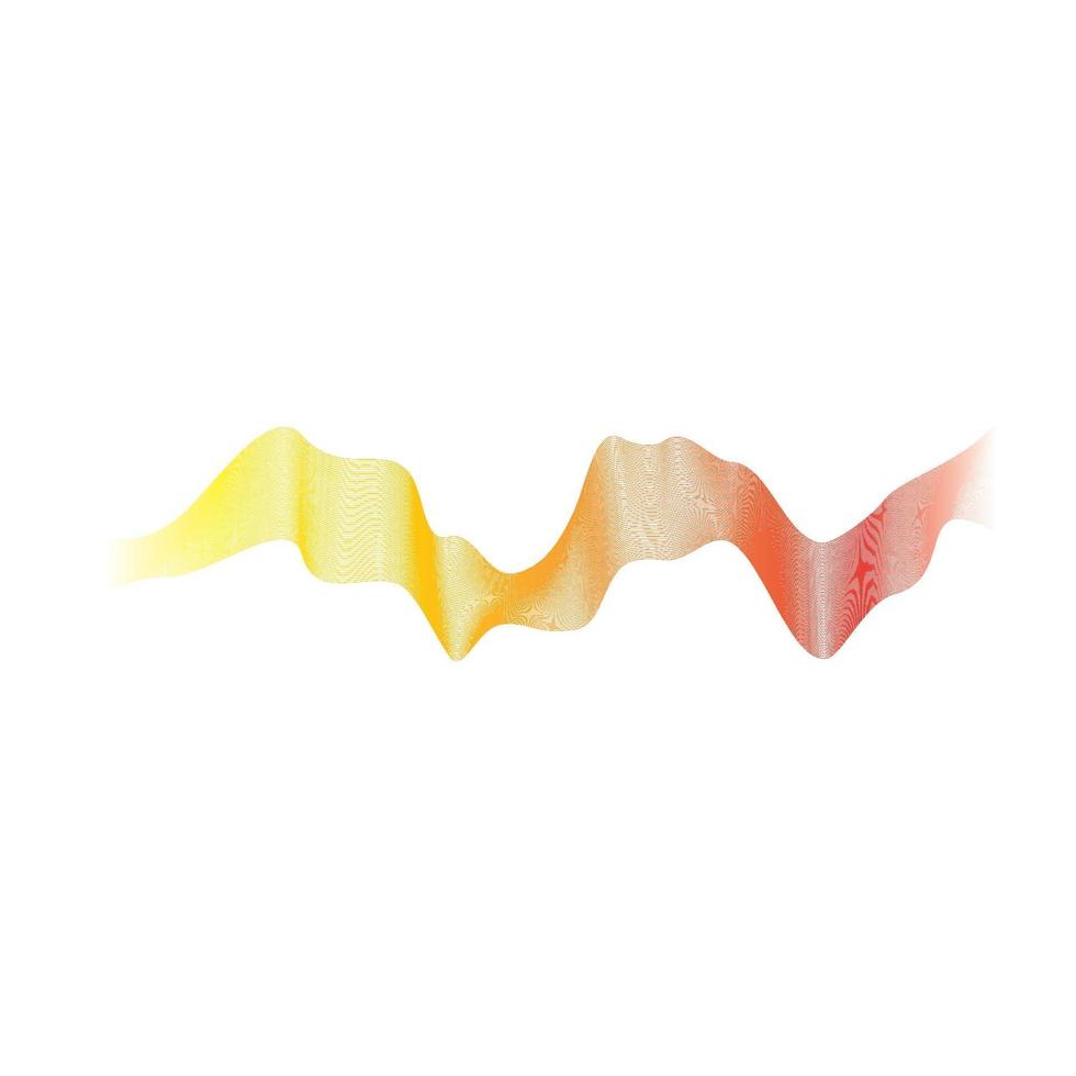 Wave line image vector