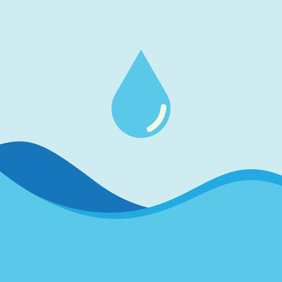 Drop wave vector design