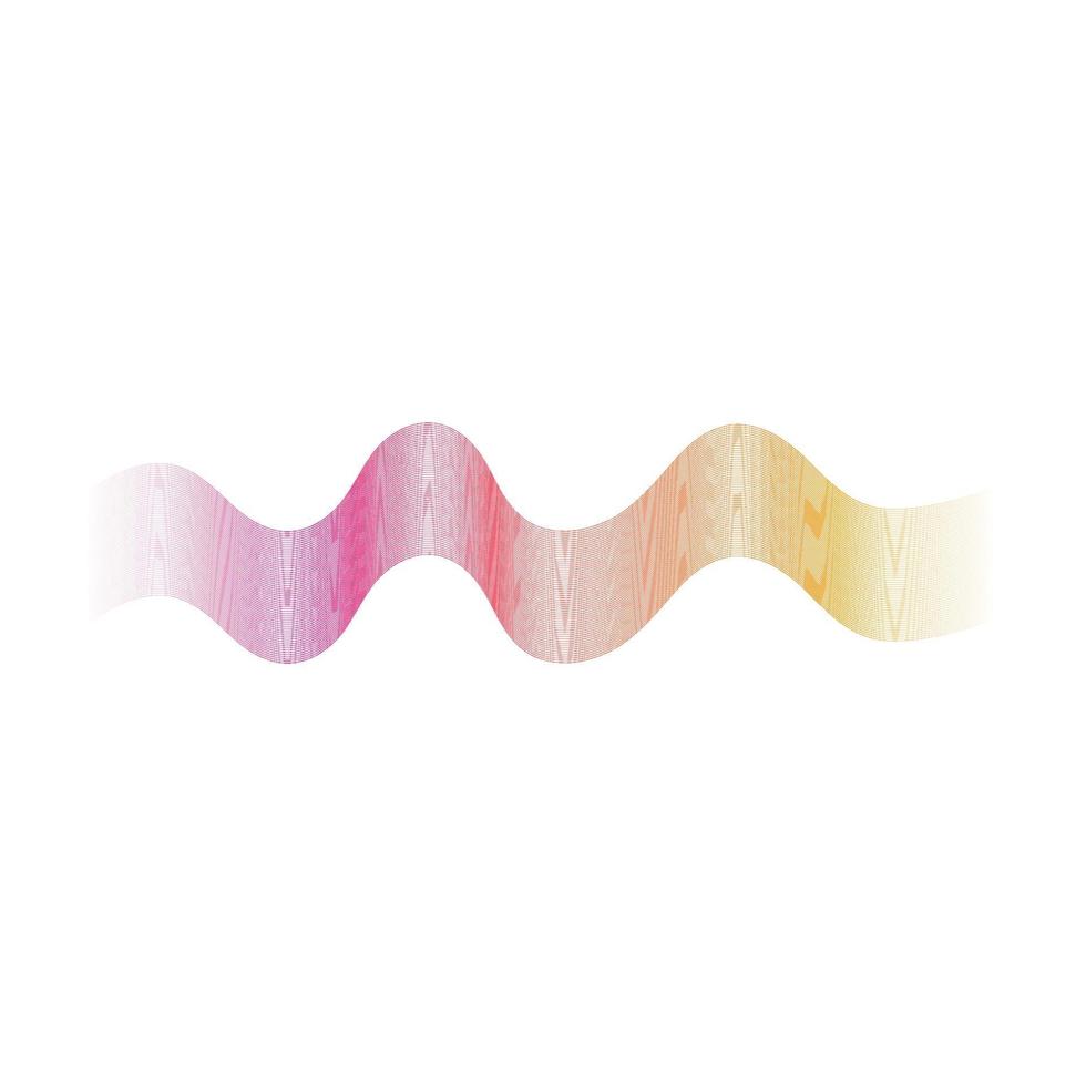 Wave line image vector