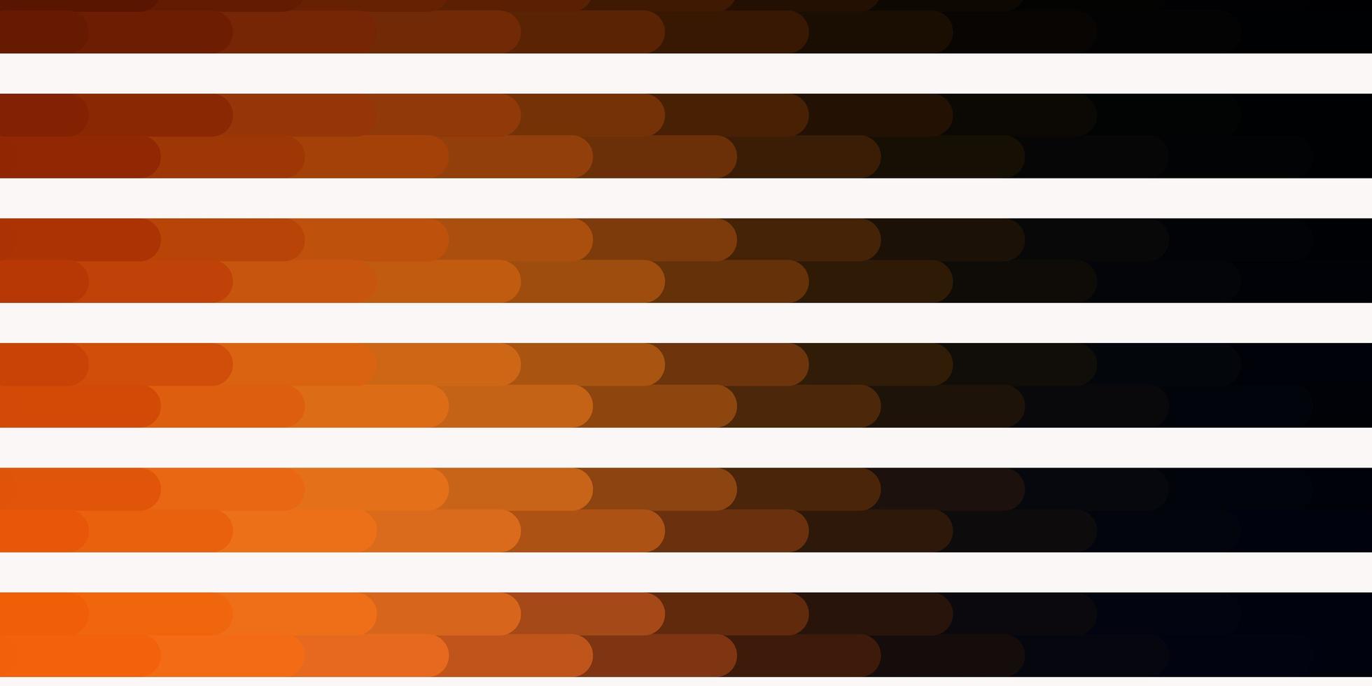 Dark Orange vector backdrop with lines.