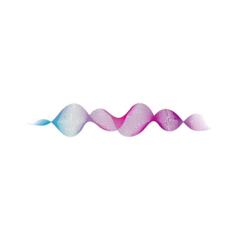 Wave line images vector