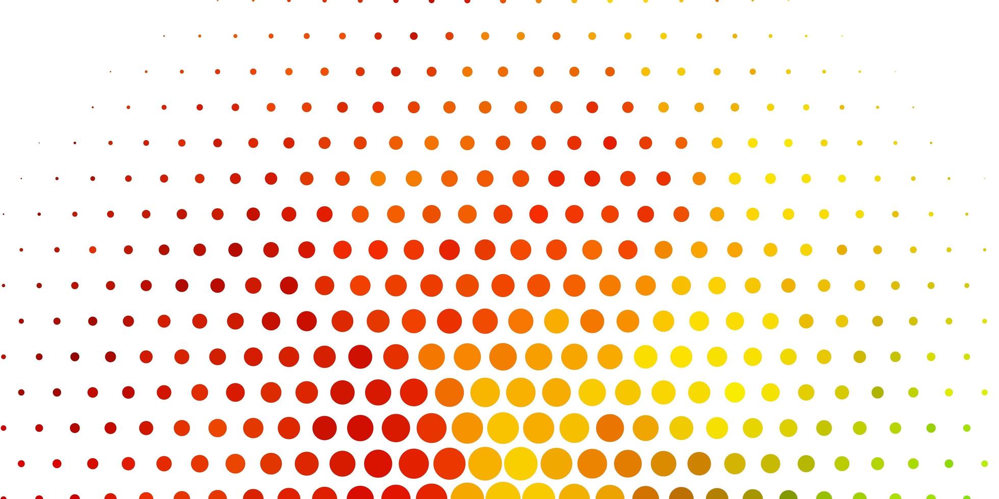 Light Green, Yellow vector template with circles.