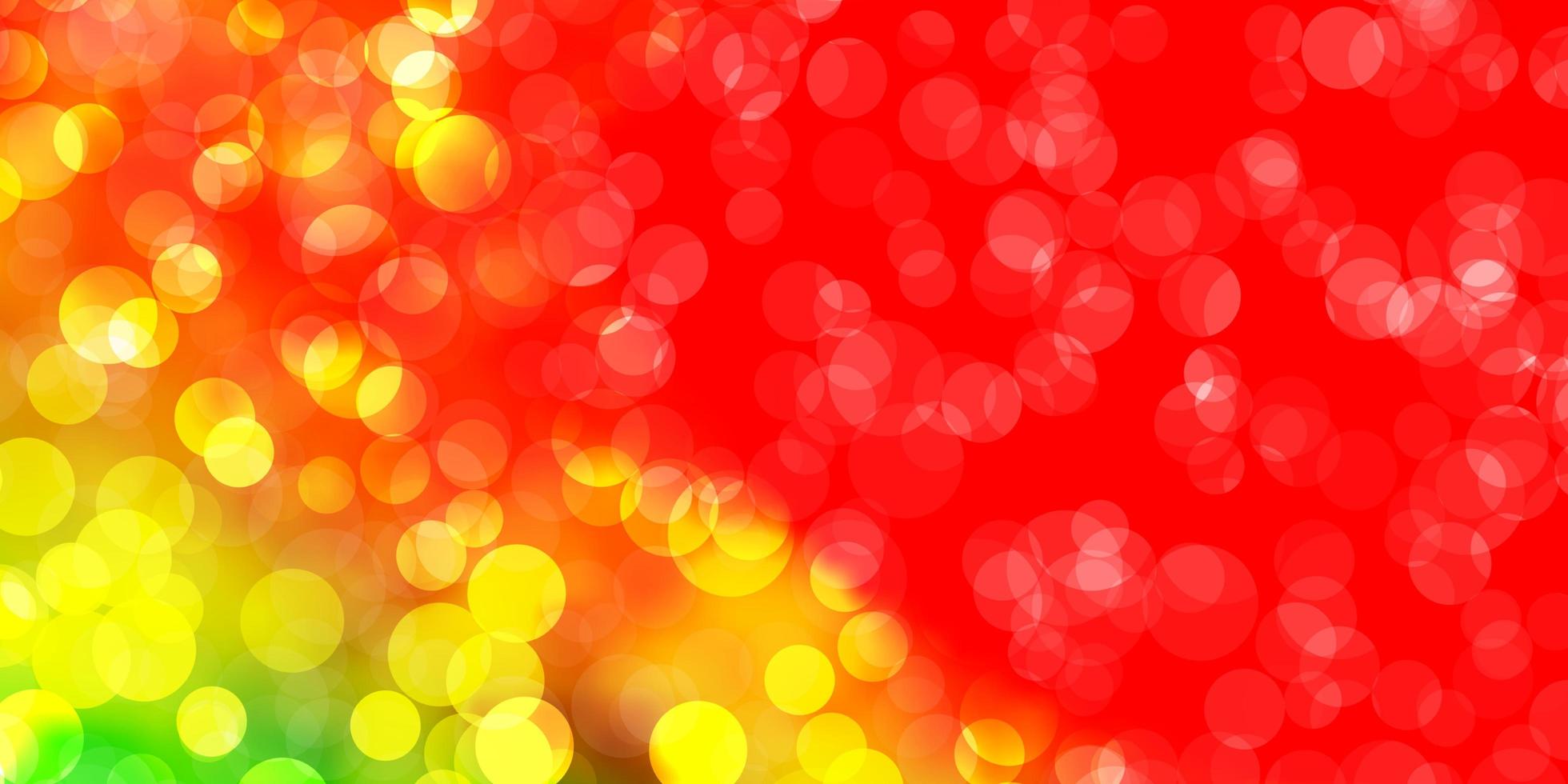 Light Multicolor vector background with spots.