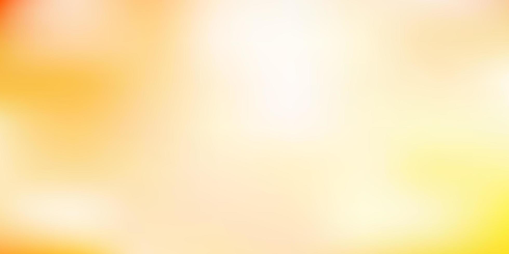 Light orange vector abstract blur background.