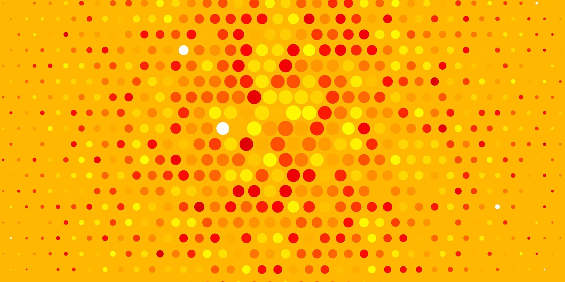 Light Orange vector layout with circle shapes.